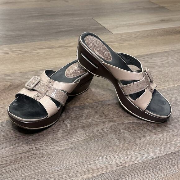 Nike Air Y2K 2000s Strapy Buckle Wedge Slide Mules Sandals Women’s 7 - Picture 1 of 9
